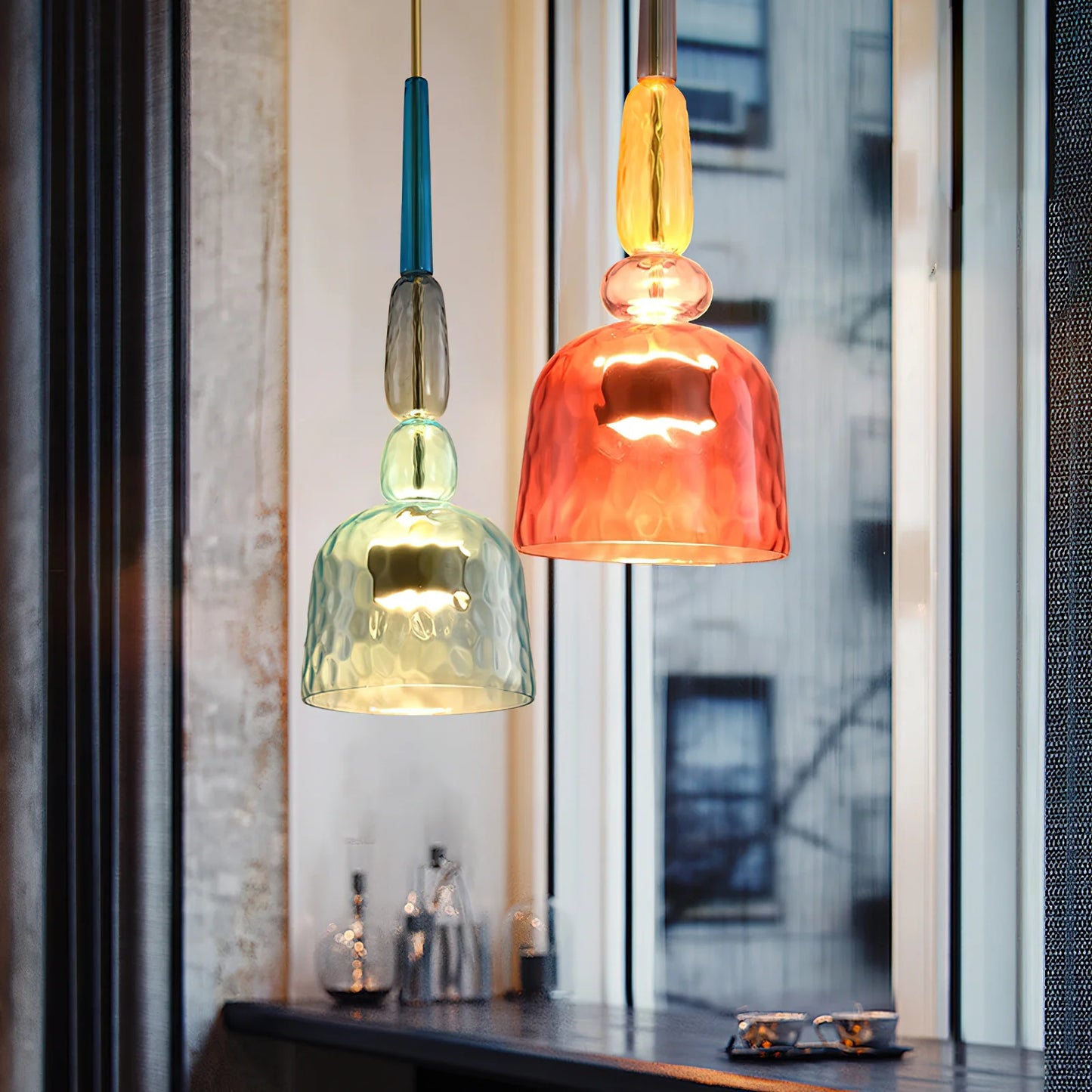 Scandinavisch Design Cambell Glazen Hanglamp