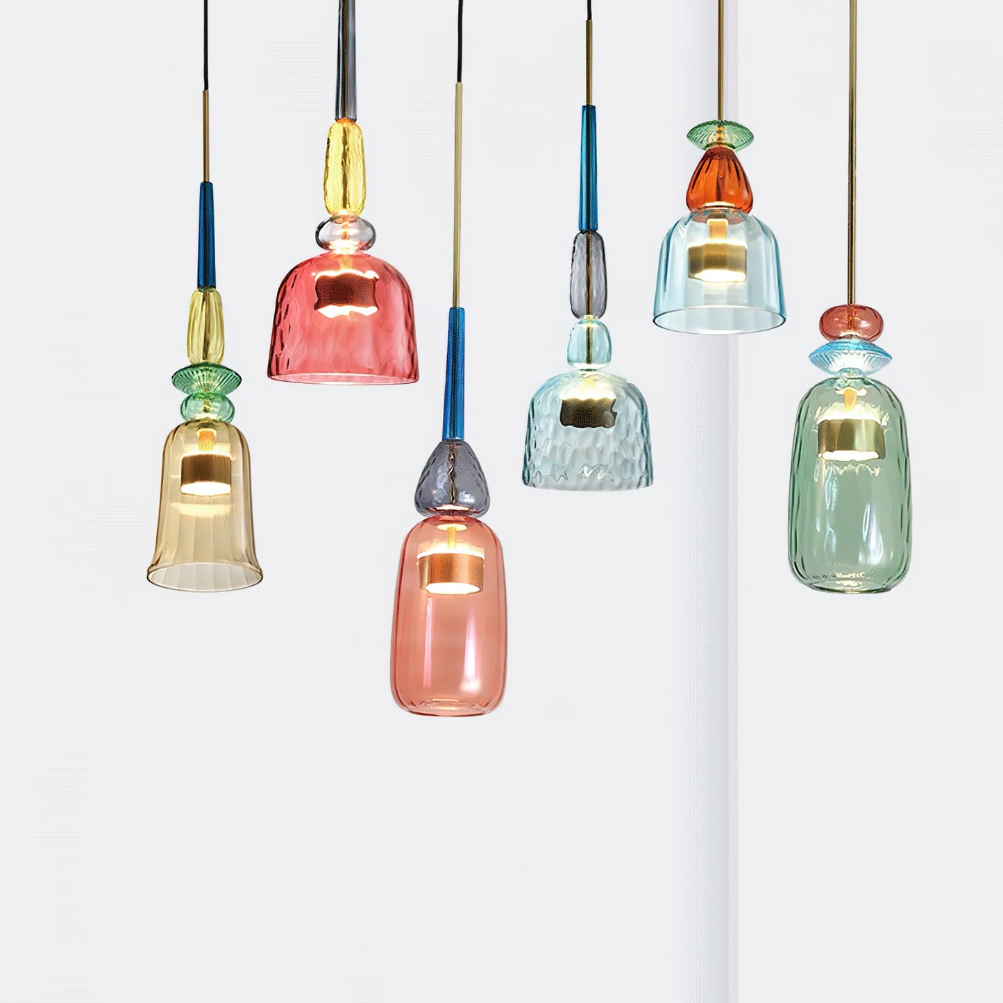 Scandinavisch Design Cambell Glazen Hanglamp
