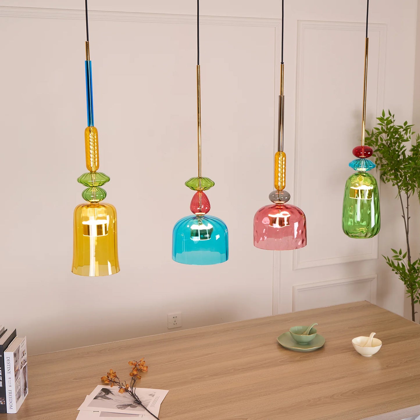 Scandinavisch Design Cambell Glazen Hanglamp