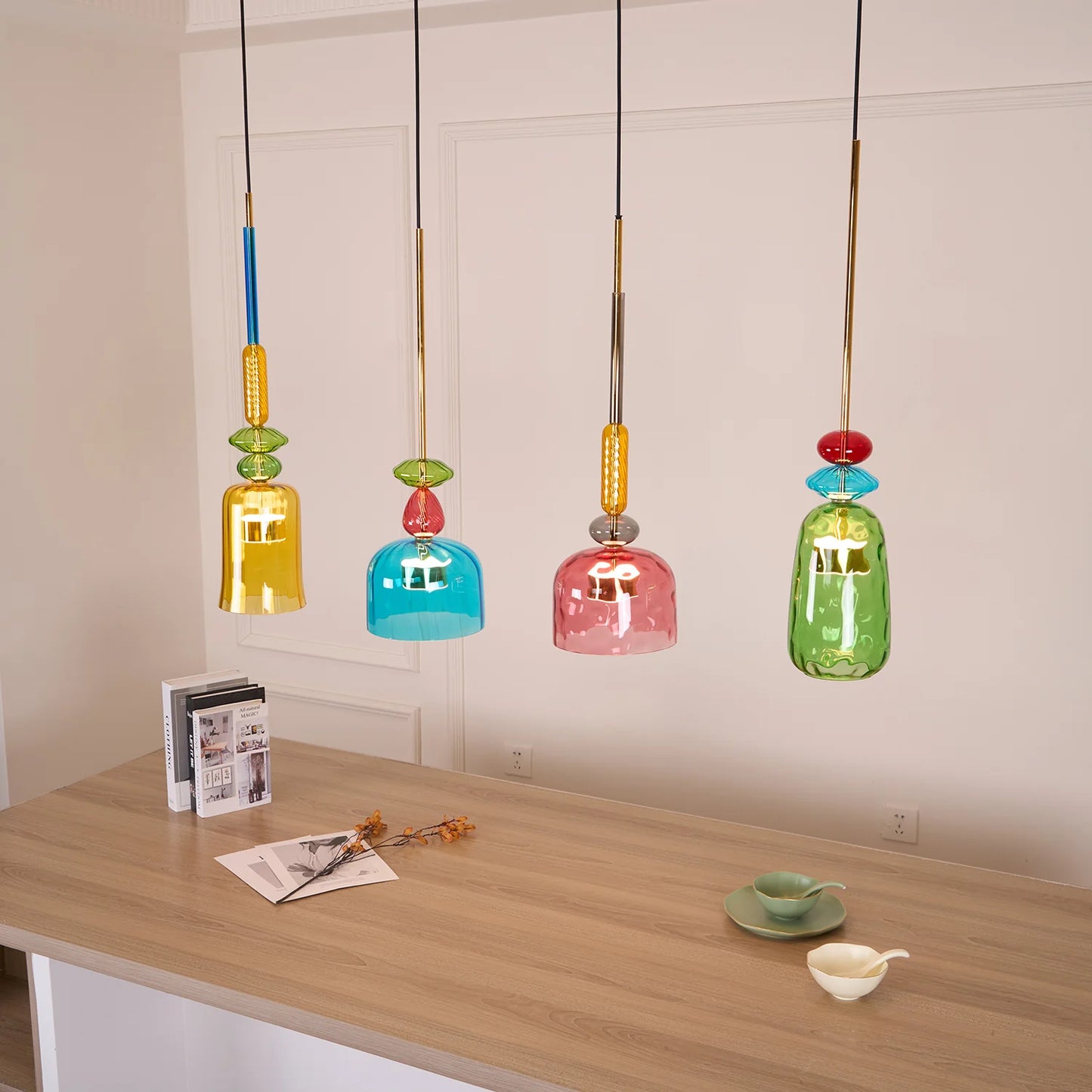 Scandinavisch Design Cambell Glazen Hanglamp