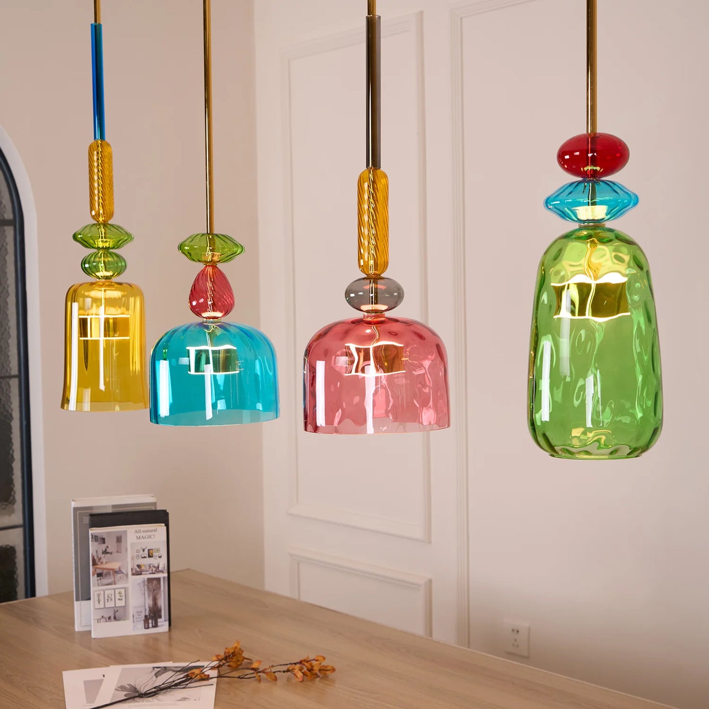Scandinavisch Design Cambell Glazen Hanglamp
