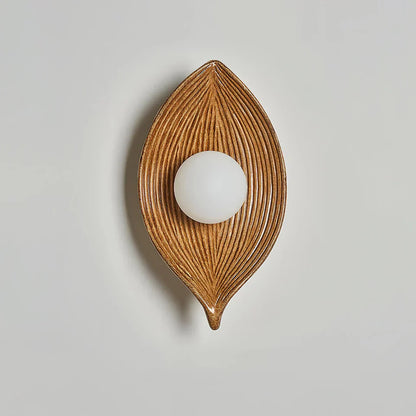 Nordic Zen Leaf Japanse Stijl Wandlamp