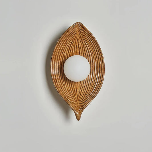 Nordic Zen Leaf Japanse Stijl Wandlamp