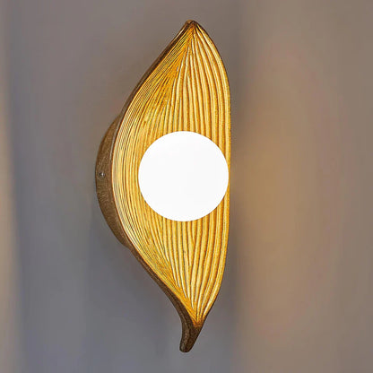 Nordic Zen Leaf Japanse Stijl Wandlamp