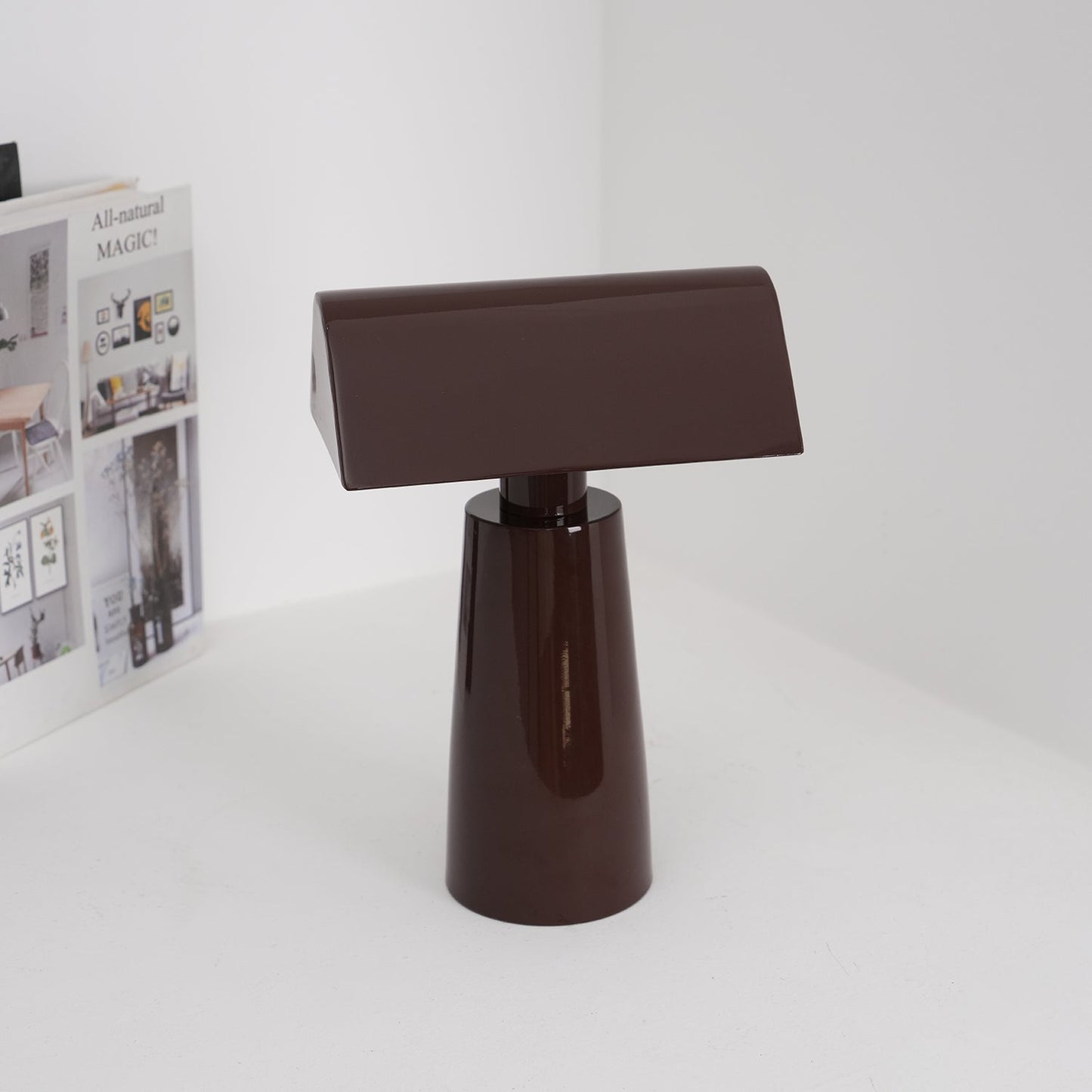 Minimalistische Draagbare Tafellamp met Fijne Touch