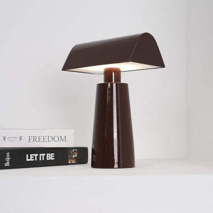 Minimalistische Draagbare Tafellamp met Fijne Touch