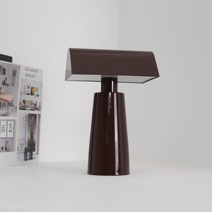 Minimalistische Draagbare Tafellamp met Fijne Touch