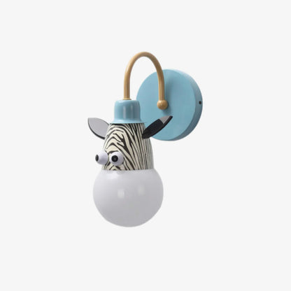 Cartoon Dieren Wandlamp – Speels Licht voor Kinderkamers