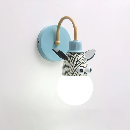 Cartoon Dieren Wandlamp – Speels Licht voor Kinderkamers