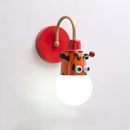 Cartoon Dieren Wandlamp – Speels Licht voor Kinderkamers