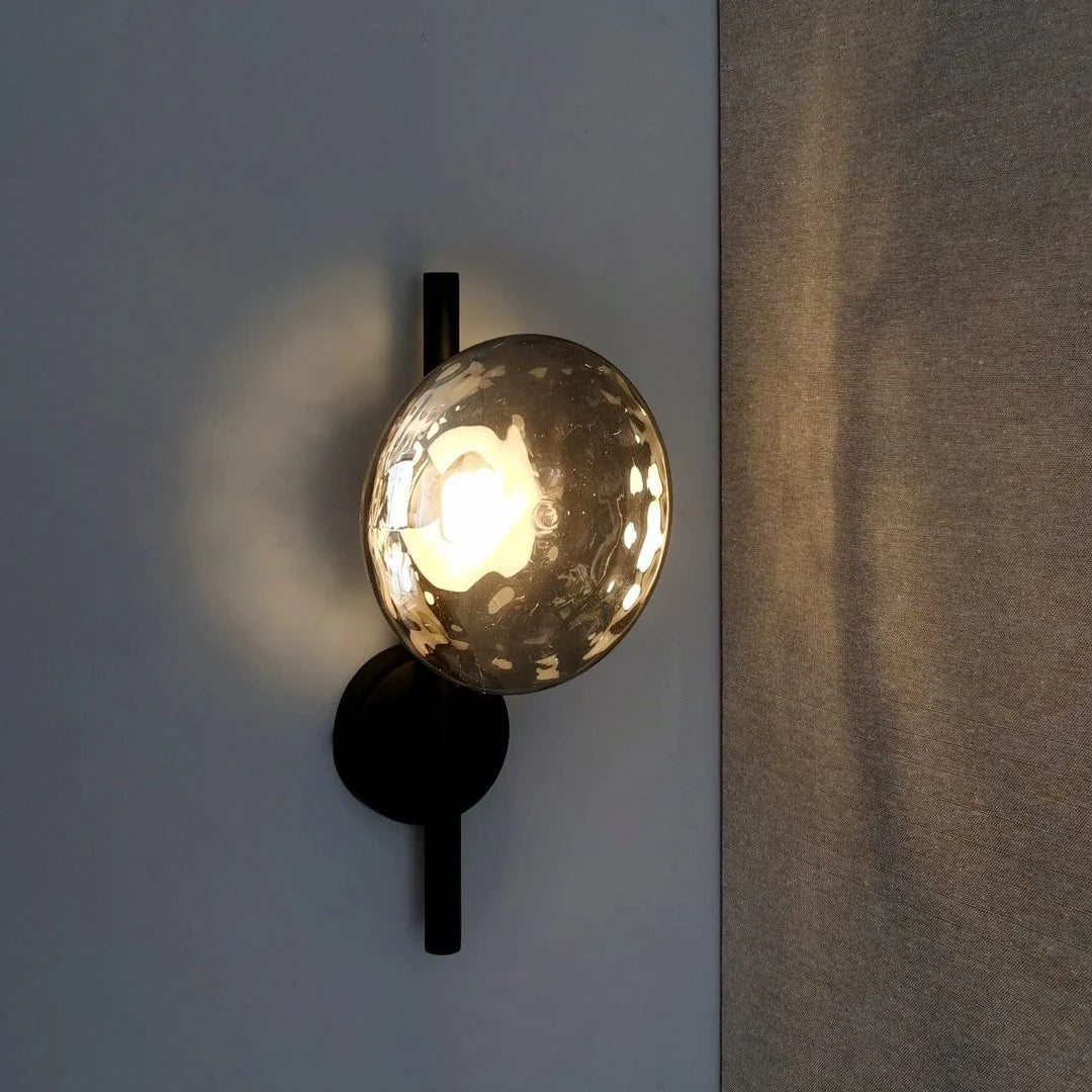 Nordic Ronde Ceto Glazen Wandlamp
