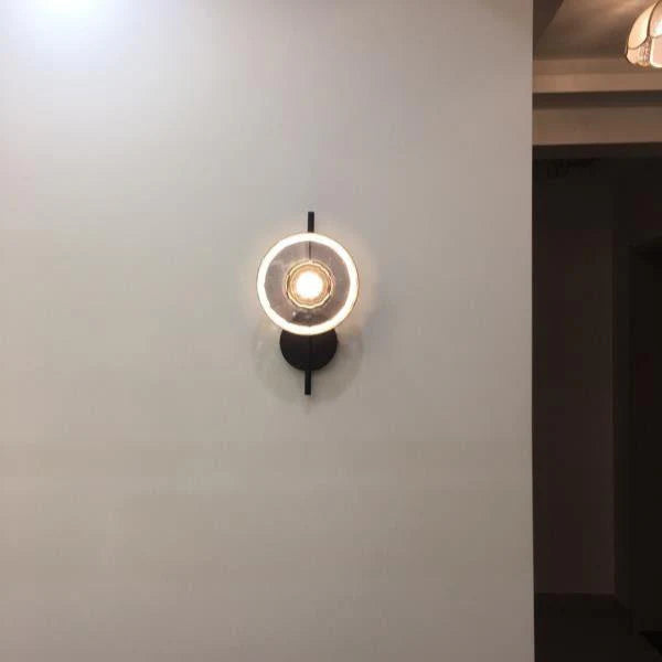Nordic Ronde Ceto Glazen Wandlamp