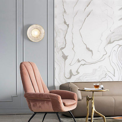 Nordic Ronde Ceto Glazen Wandlamp