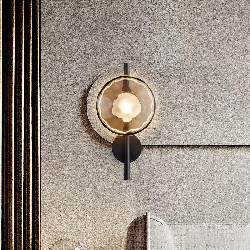 Nordic Ronde Ceto Glazen Wandlamp