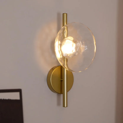 Nordic Ronde Ceto Glazen Wandlamp