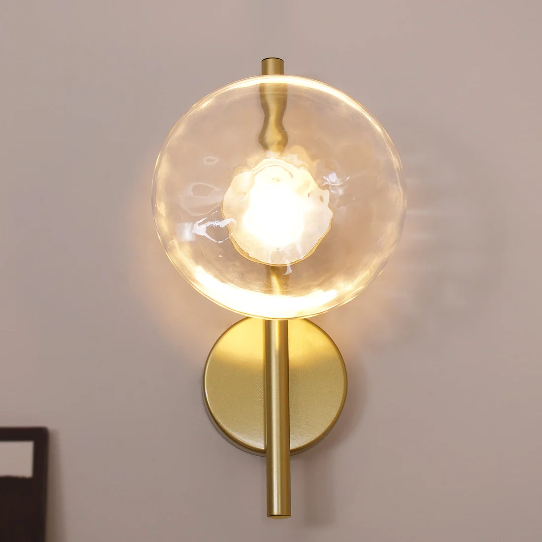 Nordic Ronde Ceto Glazen Wandlamp