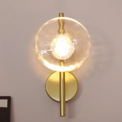 Nordic Ronde Ceto Glazen Wandlamp