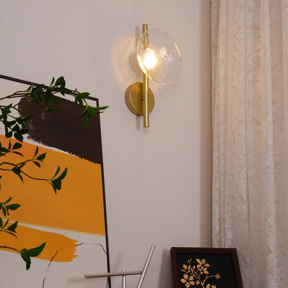 Nordic Ronde Ceto Glazen Wandlamp