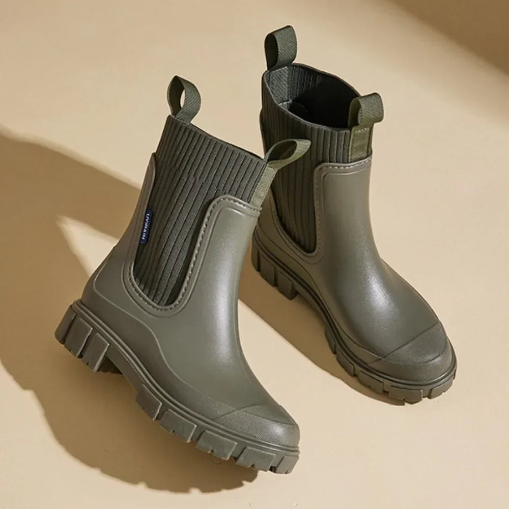 Chelsea Boots Waterdicht Antislip Elastisch Dames Enkellaarsjes
