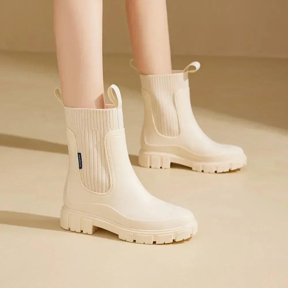 Chelsea Boots Waterdicht Antislip Elastisch Dames Enkellaarsjes