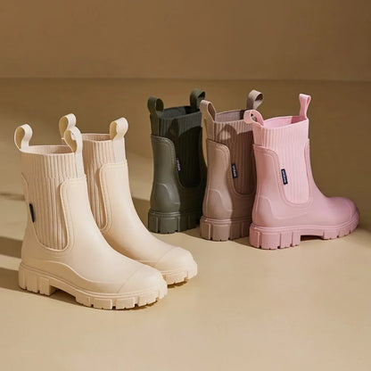 Chelsea Boots Waterdicht Antislip Elastisch Dames Enkellaarsjes