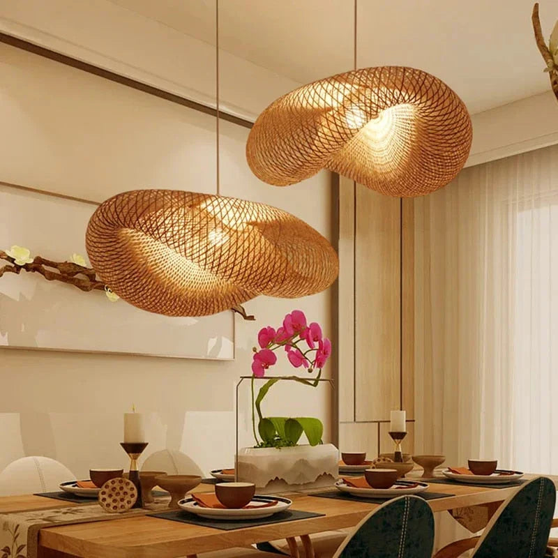 Aurora Handgemaakt Bamboe Hanglamp
