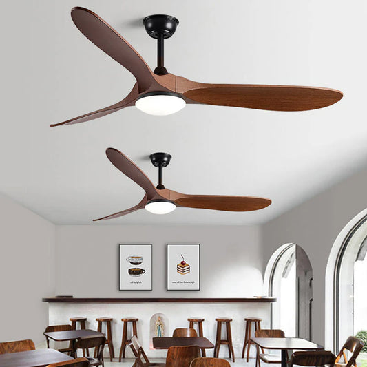 Moderne Plafondventilator Licht met Houten Bladen