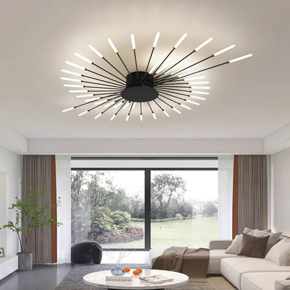 Moderne Creatieve Vuurwerkstijl Plafondlamp