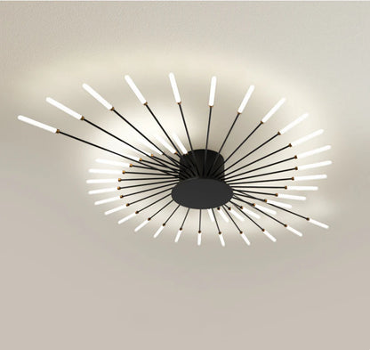 Moderne Creatieve Vuurwerkstijl Plafondlamp