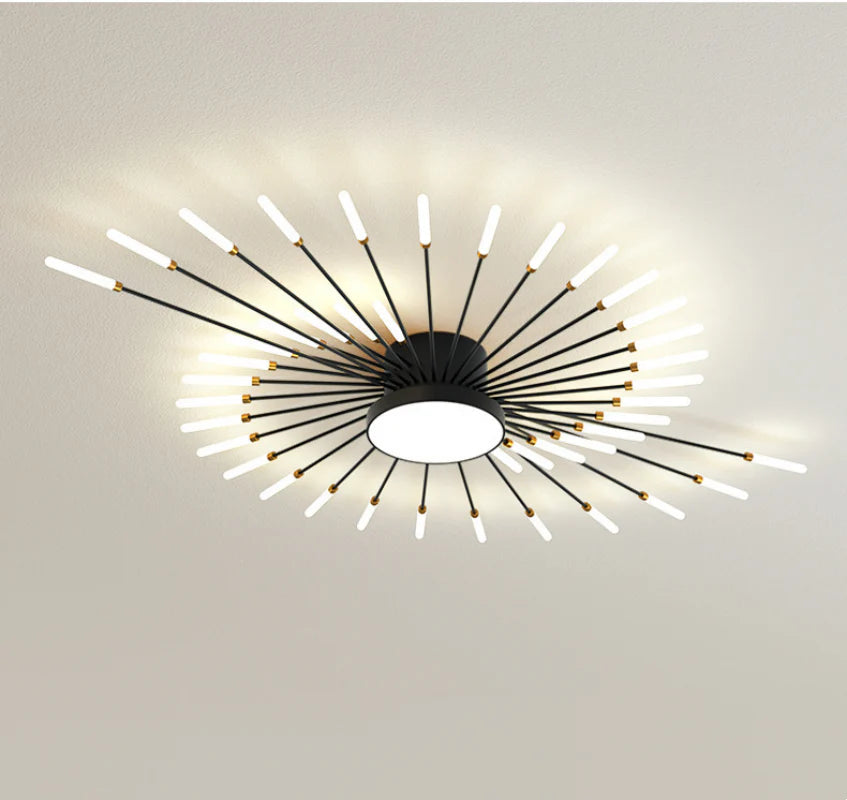 Moderne Creatieve Vuurwerkstijl Plafondlamp