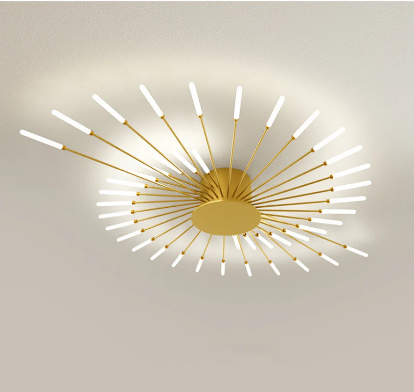 Moderne Creatieve Vuurwerkstijl Plafondlamp