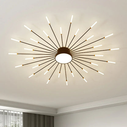 Moderne Creatieve Vuurwerkstijl Plafondlamp