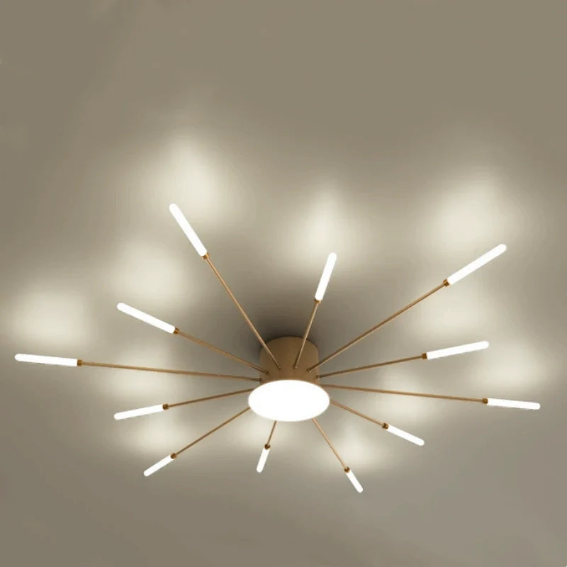 Moderne Creatieve Vuurwerkstijl Plafondlamp