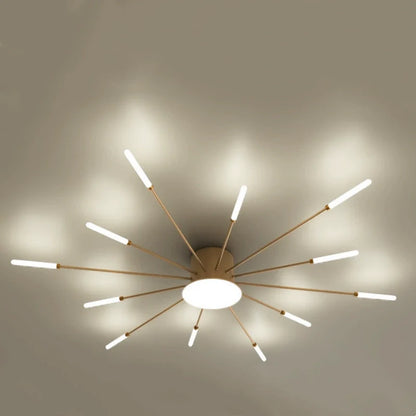 Moderne Creatieve Vuurwerkstijl Plafondlamp