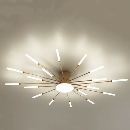 Moderne Creatieve Vuurwerkstijl Plafondlamp