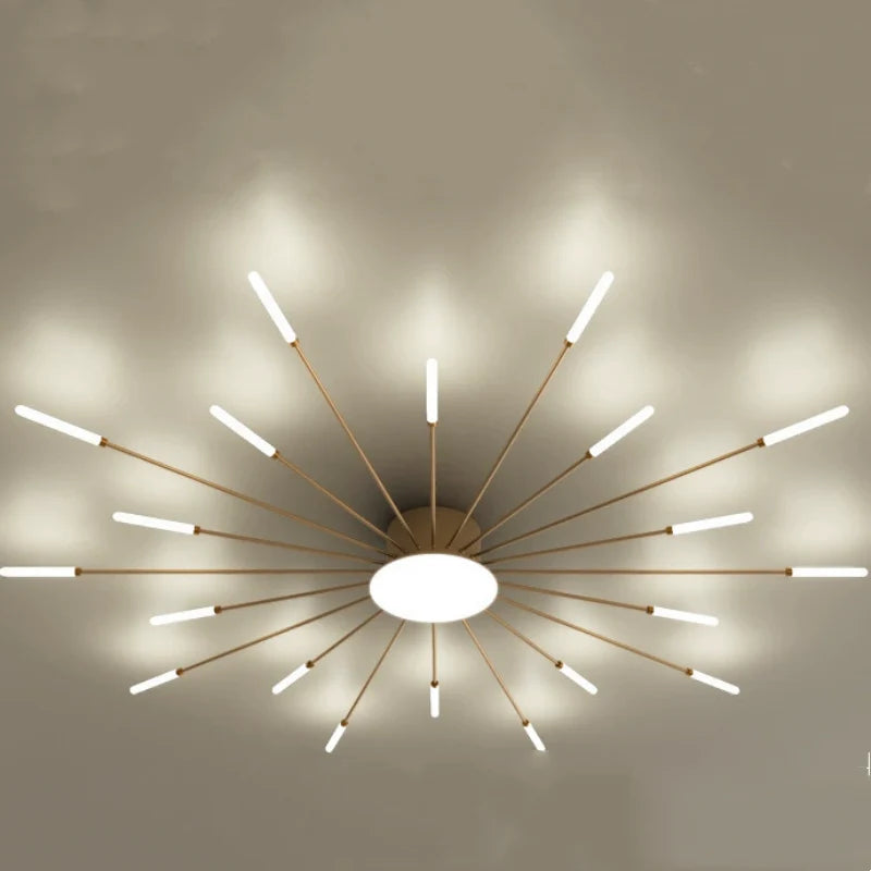 Moderne Creatieve Vuurwerkstijl Plafondlamp
