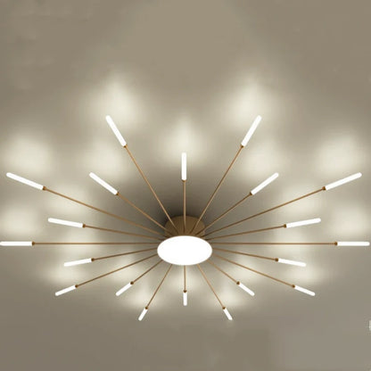 Moderne Creatieve Vuurwerkstijl Plafondlamp
