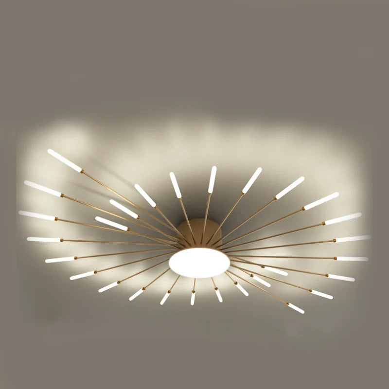 Moderne Creatieve Vuurwerkstijl Plafondlamp