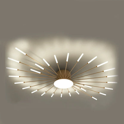 Moderne Creatieve Vuurwerkstijl Plafondlamp