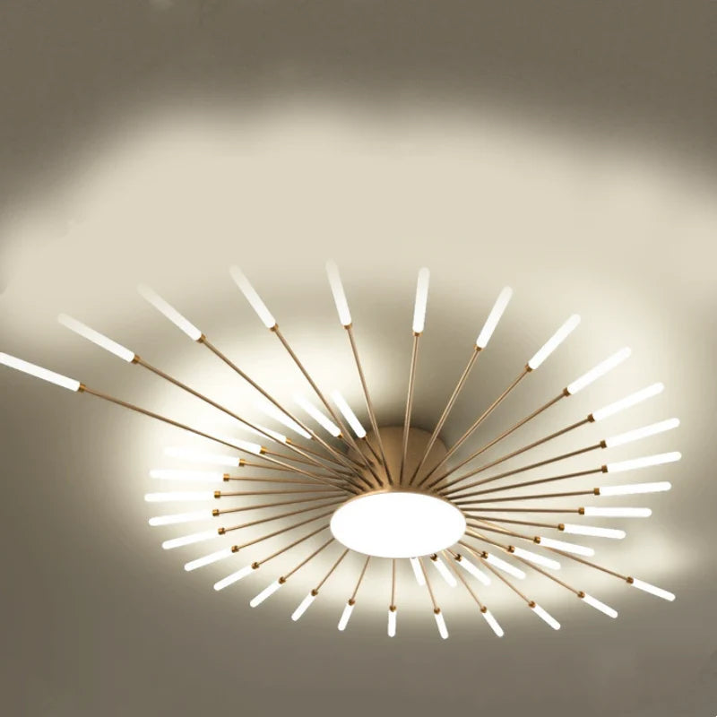 Moderne Creatieve Vuurwerkstijl Plafondlamp