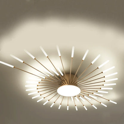 Moderne Creatieve Vuurwerkstijl Plafondlamp
