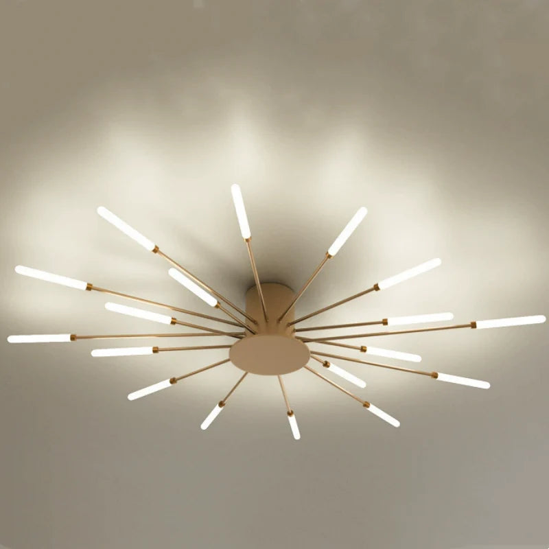 Moderne Creatieve Vuurwerkstijl Plafondlamp