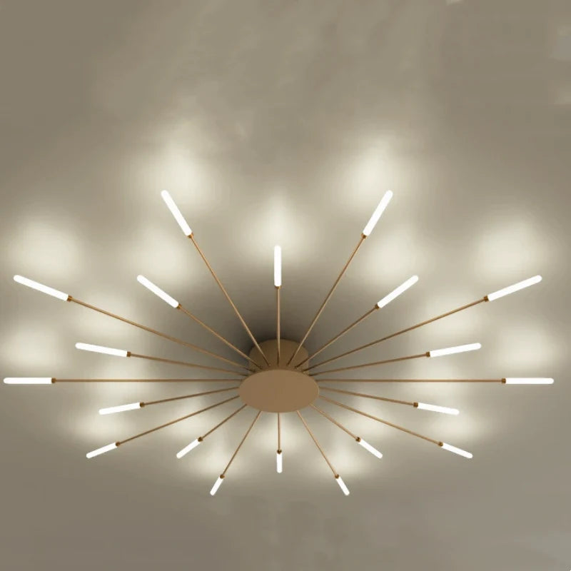 Moderne Creatieve Vuurwerkstijl Plafondlamp