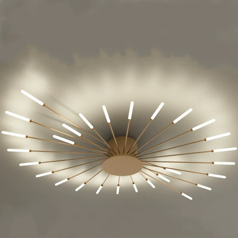 Moderne Creatieve Vuurwerkstijl Plafondlamp
