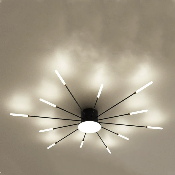 Moderne Creatieve Vuurwerkstijl Plafondlamp