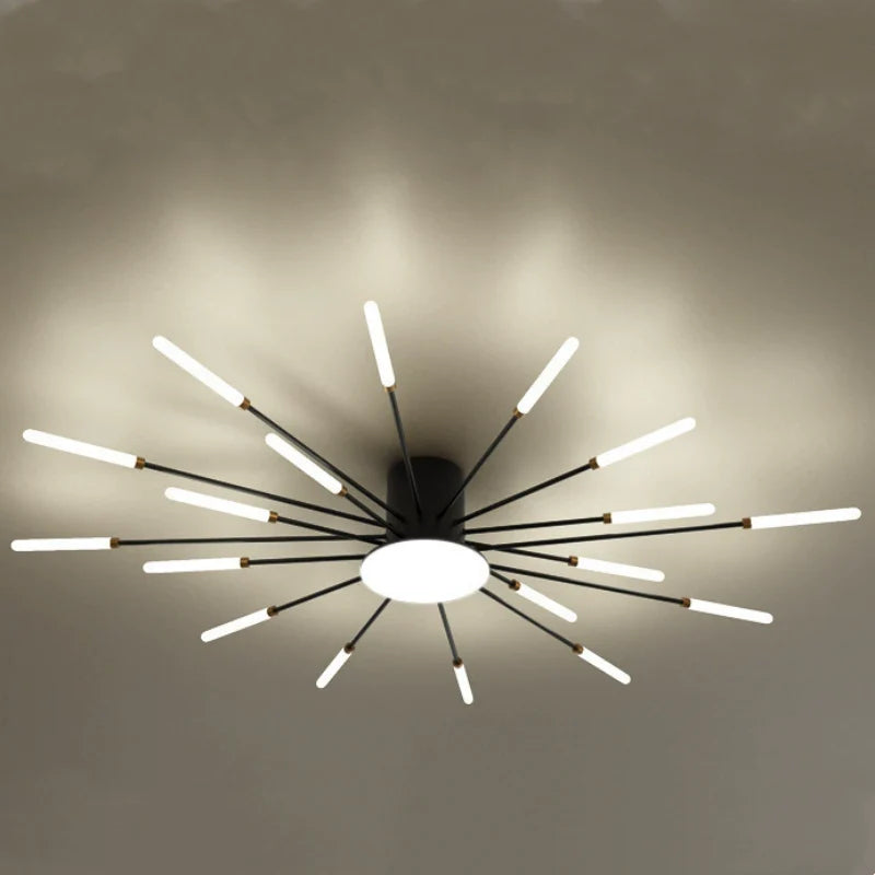 Moderne Creatieve Vuurwerkstijl Plafondlamp
