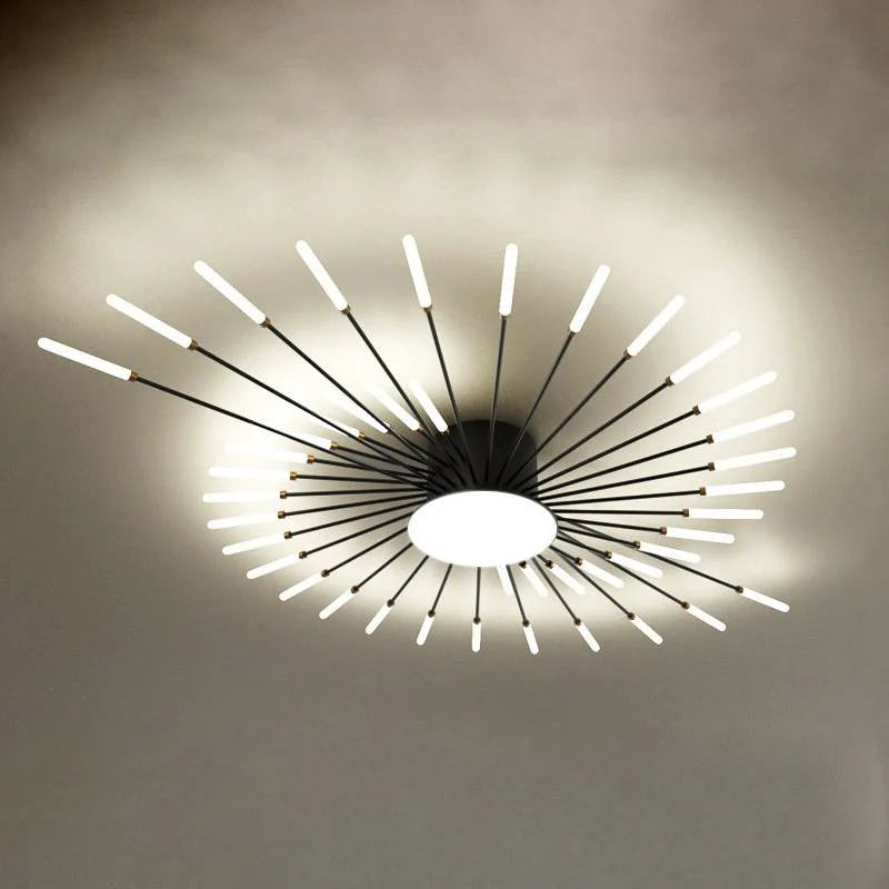 Moderne Creatieve Vuurwerkstijl Plafondlamp