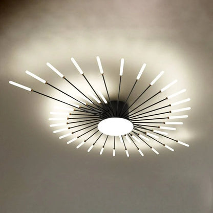 Moderne Creatieve Vuurwerkstijl Plafondlamp
