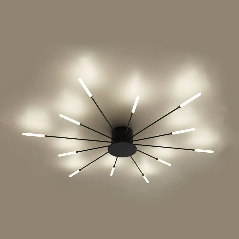 Moderne Creatieve Vuurwerkstijl Plafondlamp