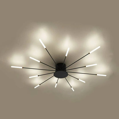 Moderne Creatieve Vuurwerkstijl Plafondlamp